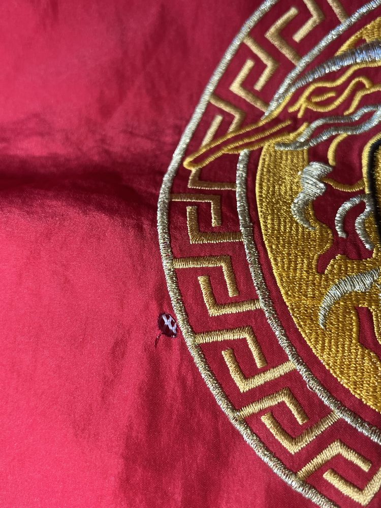 Чоловіча Куртка вітровка Versace L big logo