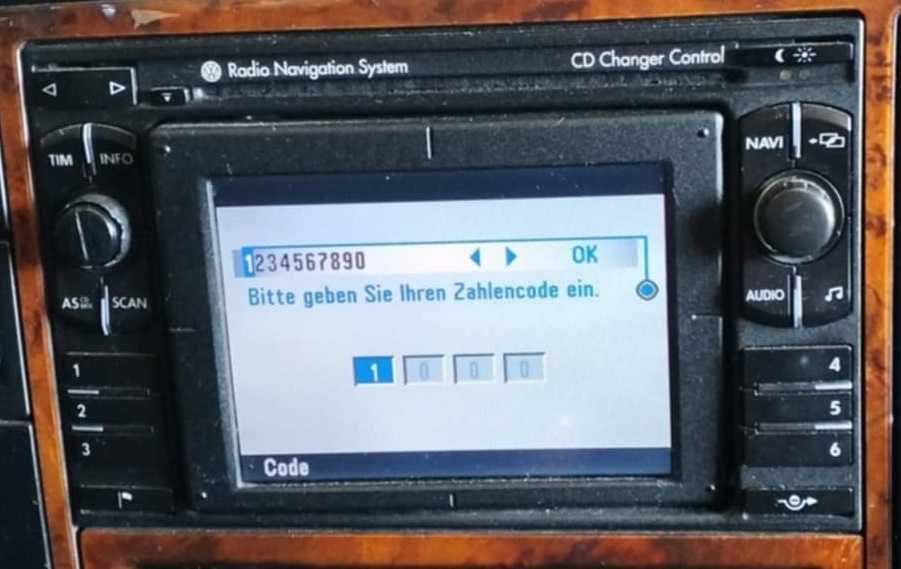 radio nawigacja NAVIGATION System CD vw Passat B5