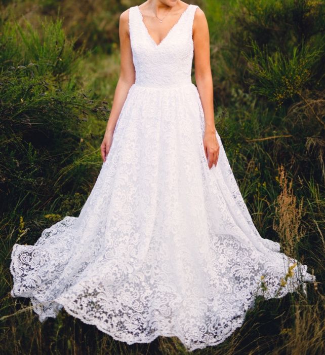Przepiękna Suknia ślubna biała
