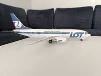 Model kartonowy PLL LOT polskie linie lotnicze Boeing 737 - 400 SP-LLA