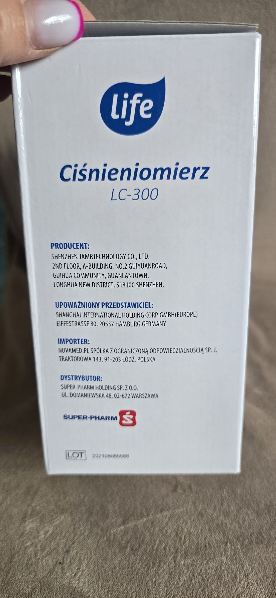 Ciśnieniomierz Life LC-300