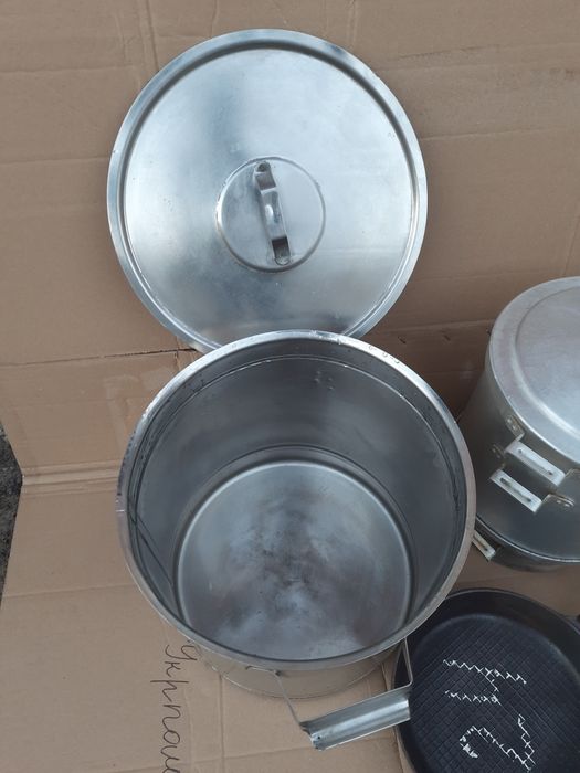 Кастрюля нержавейка 20л, скороварка 3л,6л.