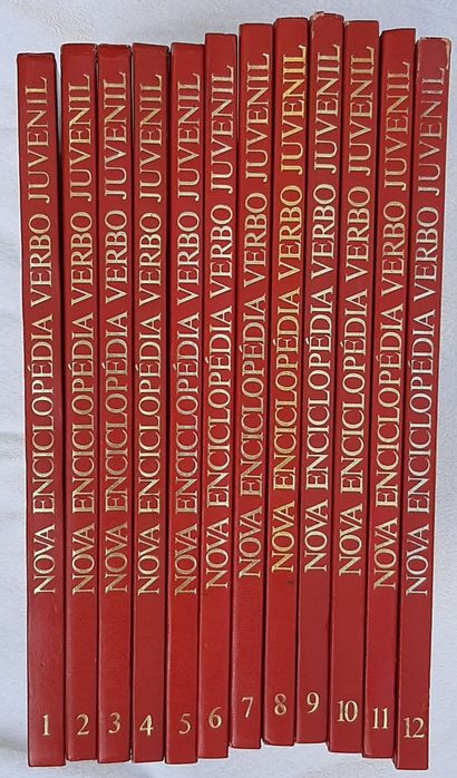 Enciclopedia Juvenil Verbo 12 volumes