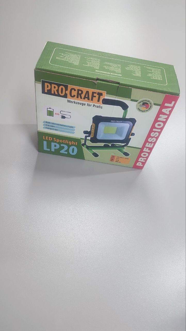 Фонарик ProCraft Lp20