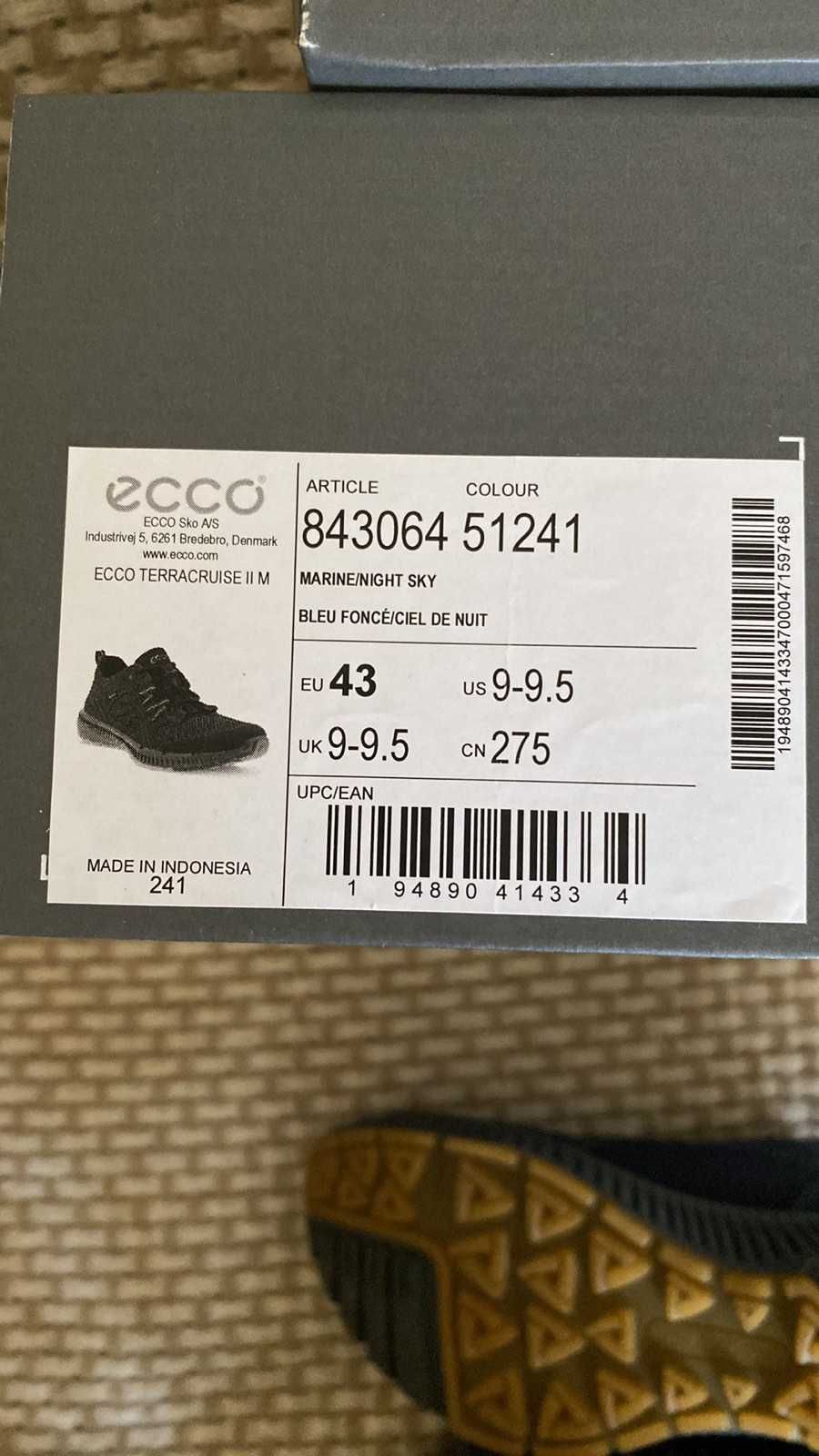 Кроссовки мужские Ecco Terracruse II Gore-Tex