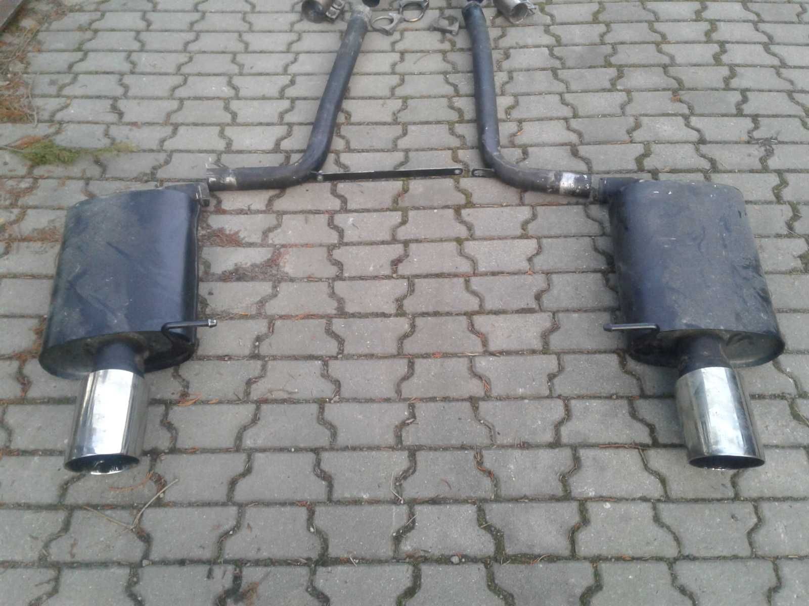 Wydech Przelot Tłumiki Wydechowe Audi A4 S4 RS4 B6 B7 8E 8E0 FRIEDRICH