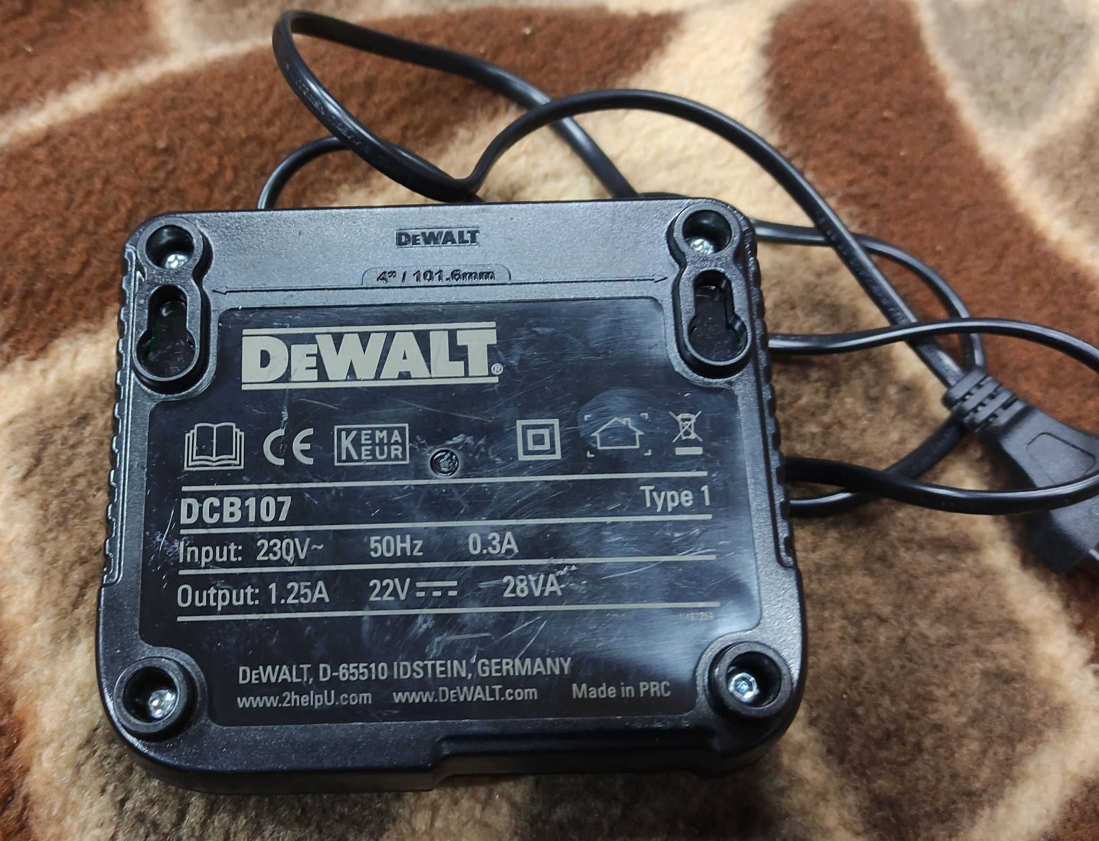 Ładowarka Dewalt DCB107 oryginał, jak nowa