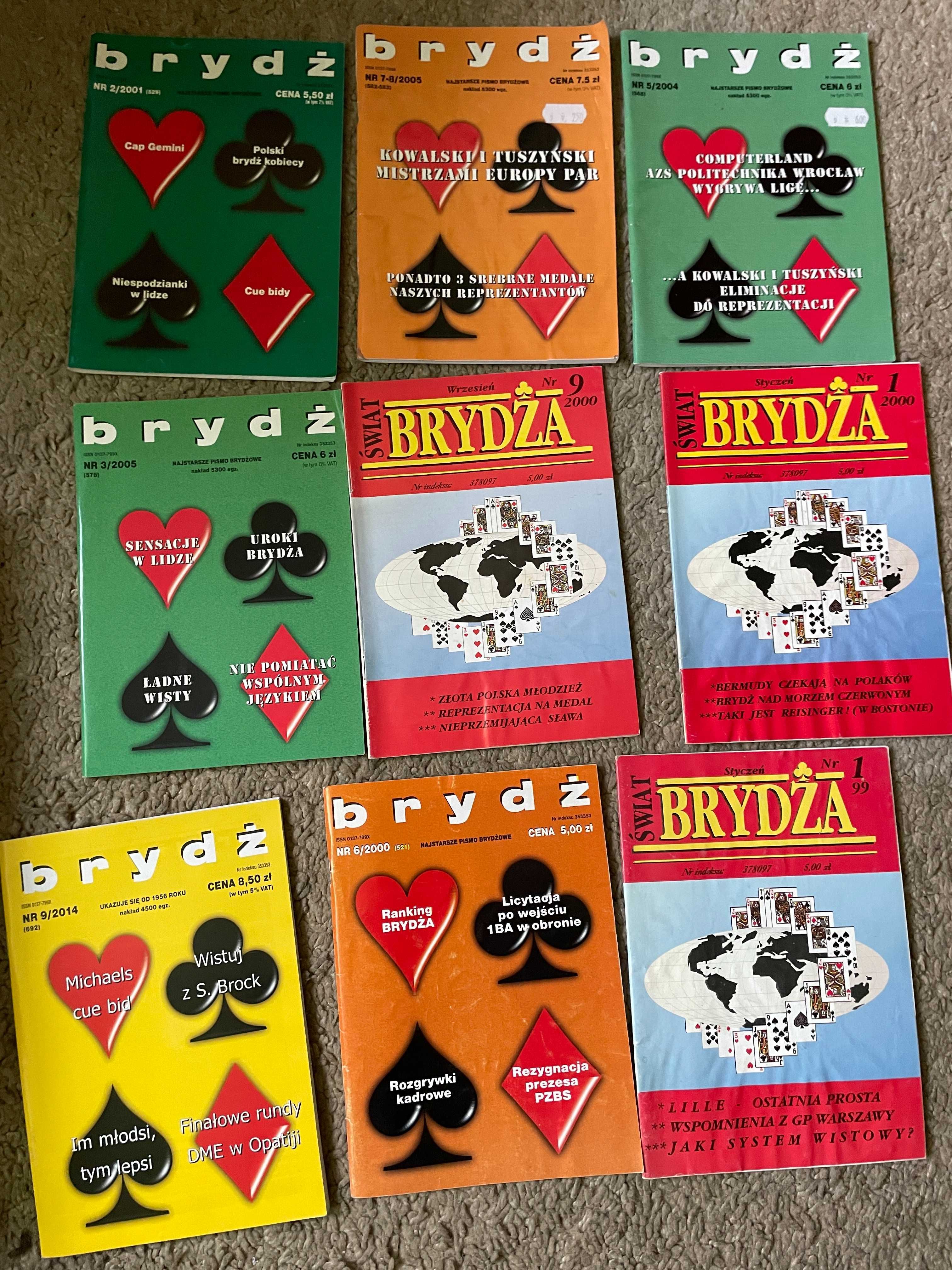 Brydż i Świat Brydża,  Brydż dla wszystkich 126 numerów