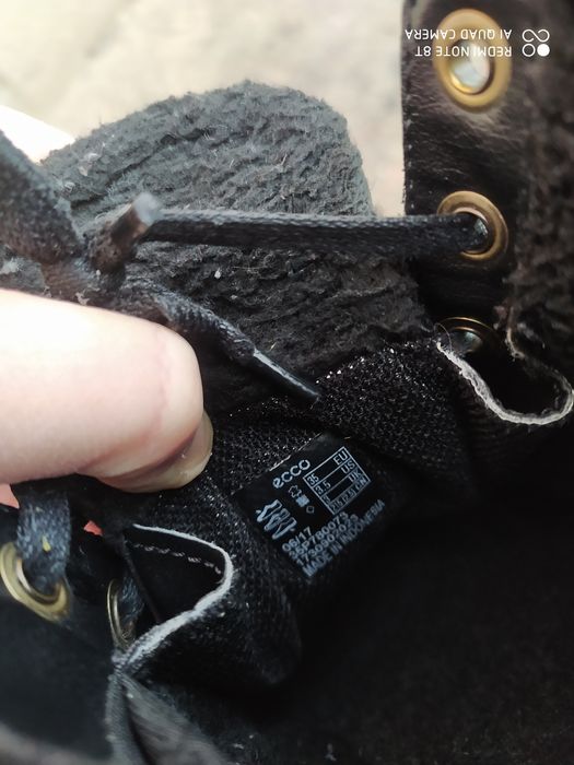 Ecco 35 ботинки на хлопчика зимові черевики чоботи взуття ессо