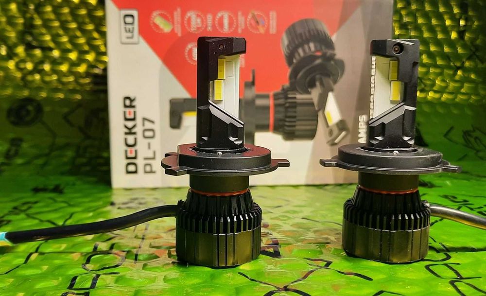 Лампа Decker Led PL-07 6K H7/Н4/Н1/Н11 CanBus 9-32V  60W 12000Lm
