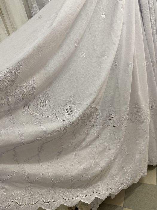 Тюль льон преміум тюлі штори нитка блекаут