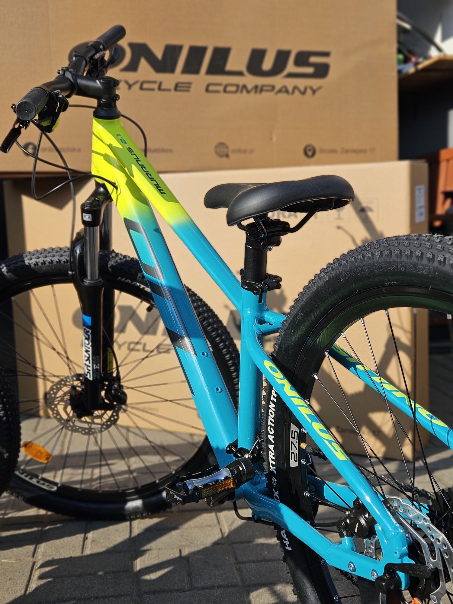 ONILUS MURANUS rower MTB 27,5 hamulce tarczowe hydrauliczne Shimano
