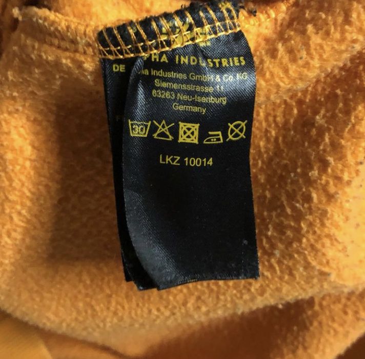 Кофта Alpha Industries