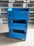 pojemnik blaszany 800x600x500 mm  1/4 Gitterbox