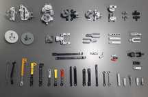 Детали Lego Technic - подвеска, амортизаторы, рычаги (лего техник)