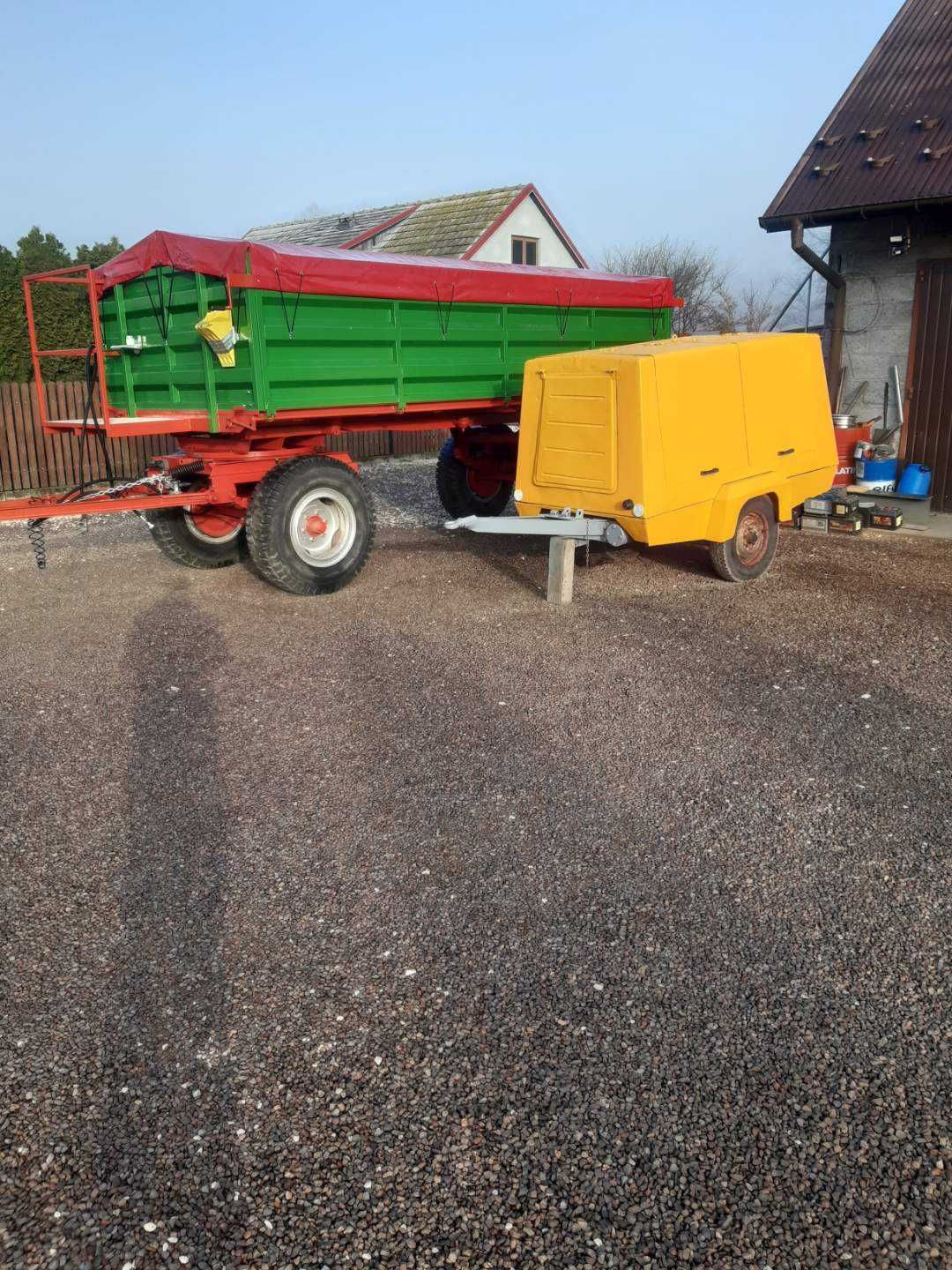 Przyczepa ciężarowo -rolnicza 9T