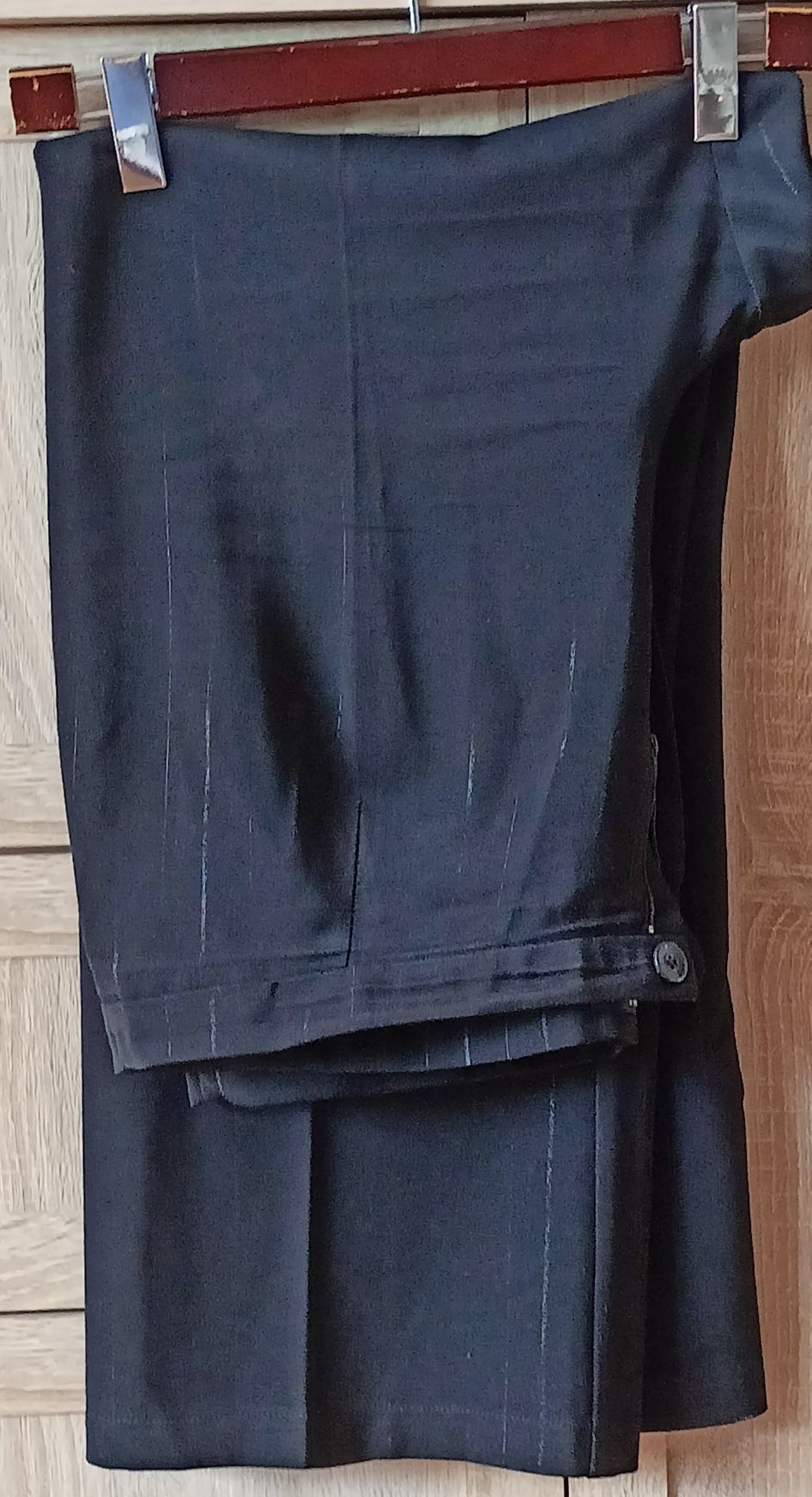 Spodnie damskie całoroczne, czarne, rozm.50, "MIKO"