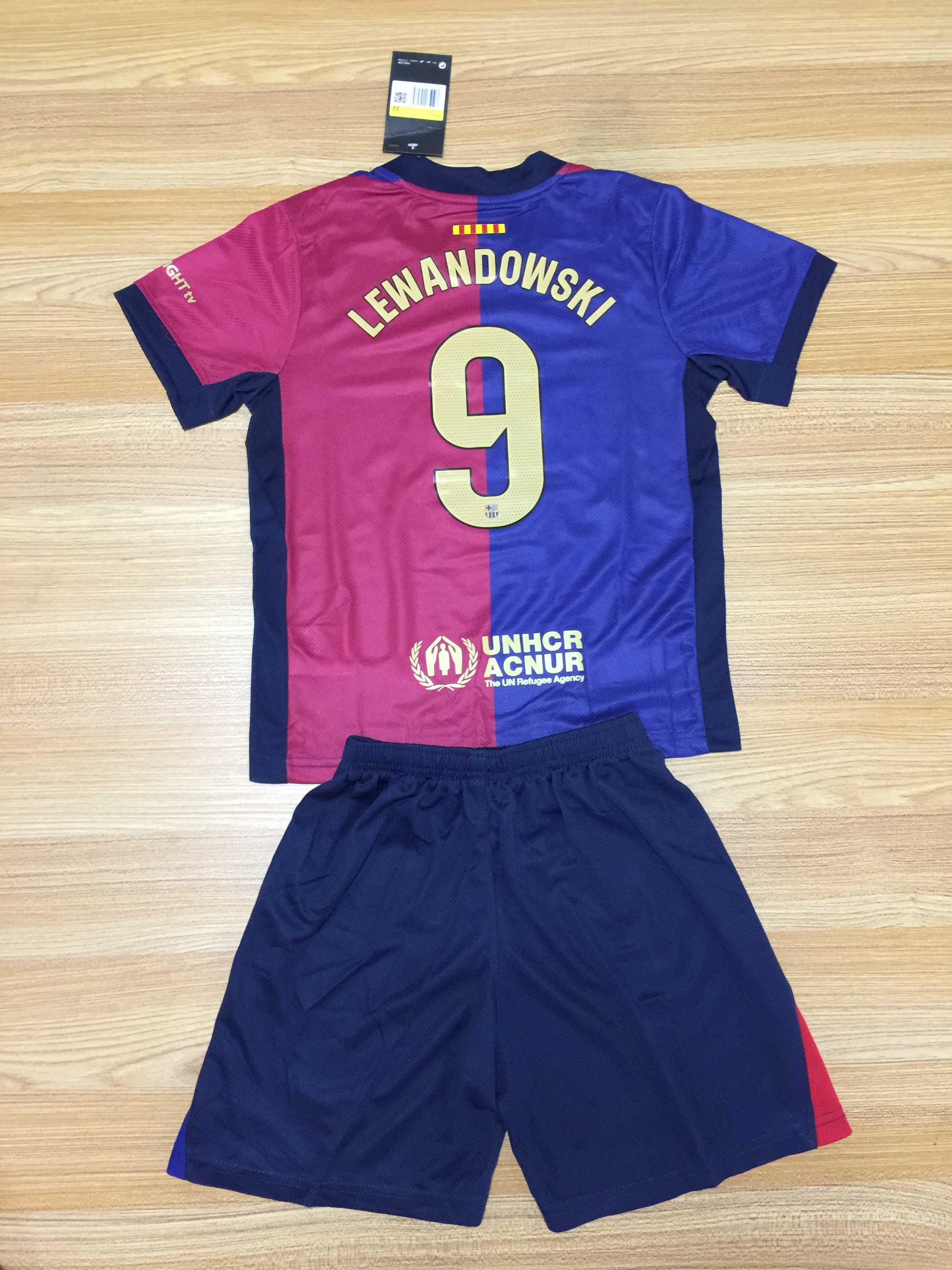 Koszulka dziecięca Nike FC Barcelona Home #9 Robert Lewandowski 26