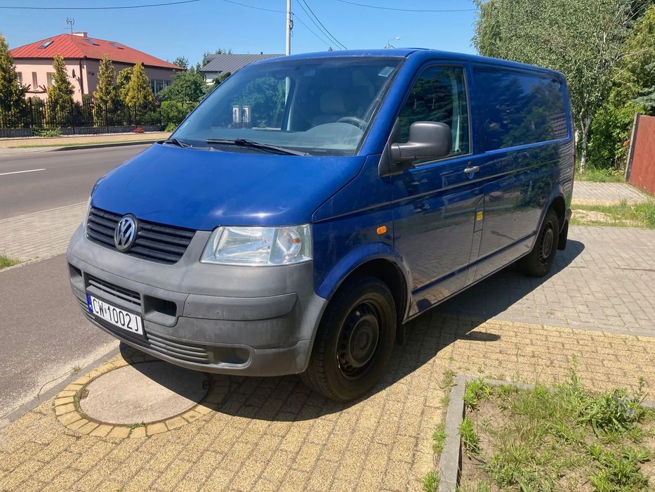 Volkswagen TRANSPORTER  z wojska, 213 tys km potwierdzone, pełna F-ra VAT