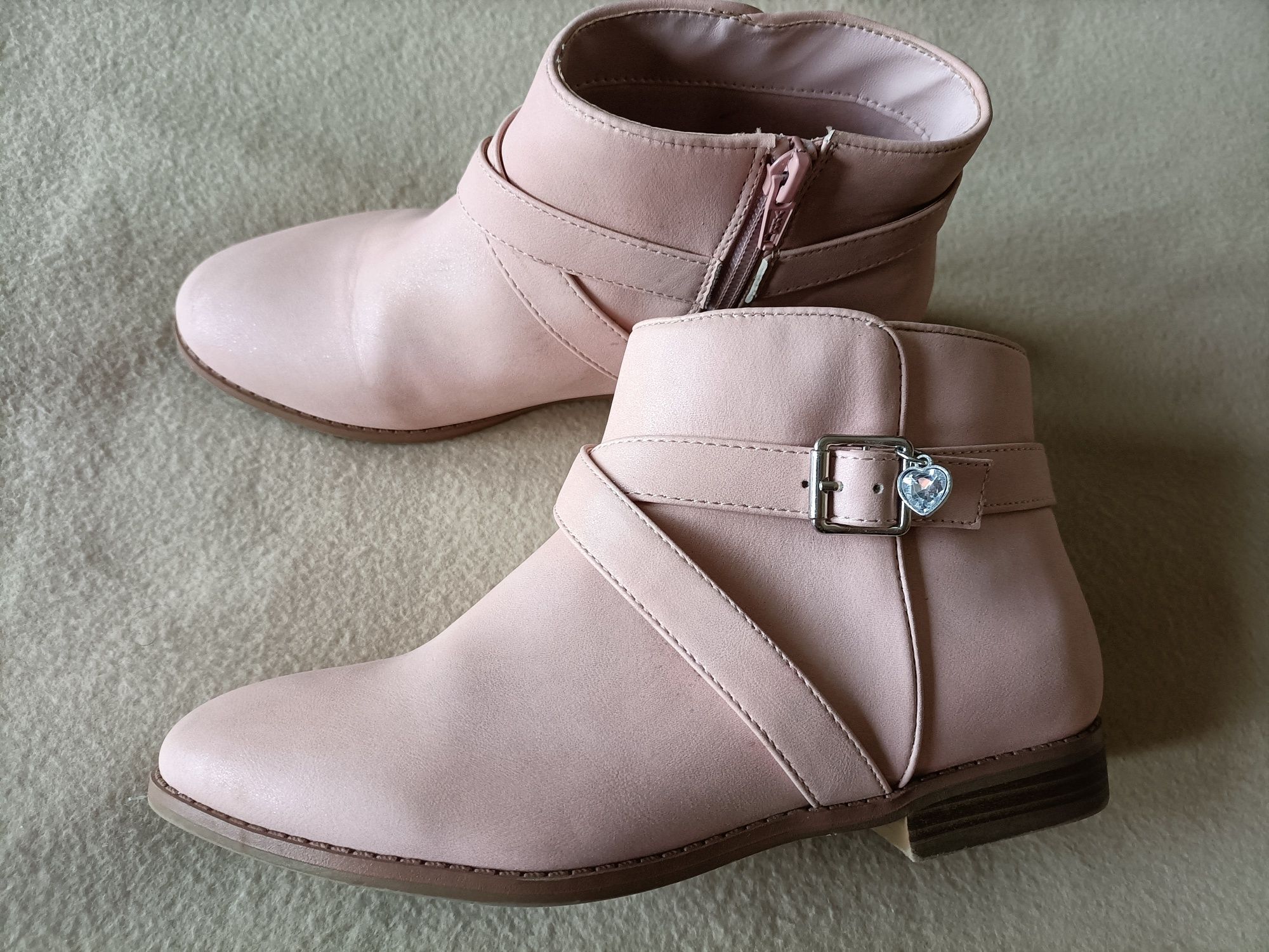 Botas rosa rasa n 36