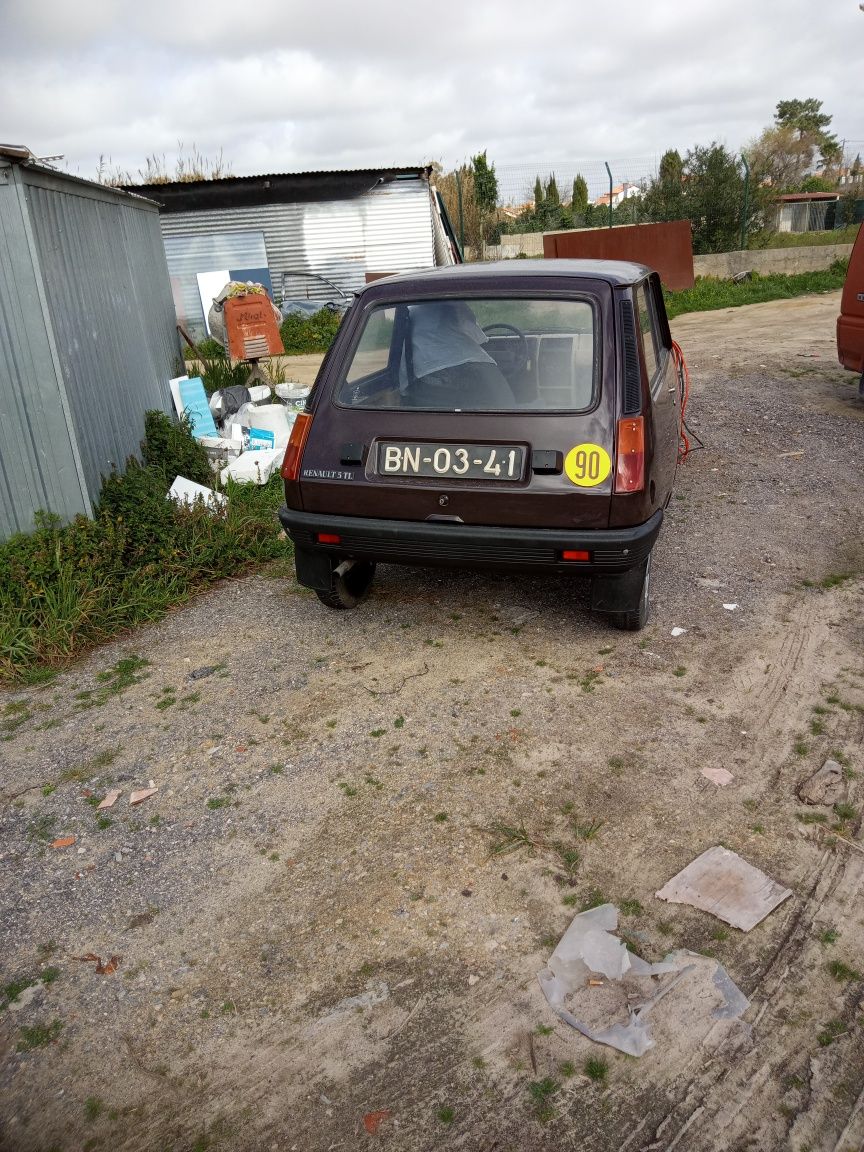 Vendo Renault 5 TL Laureat de três portas