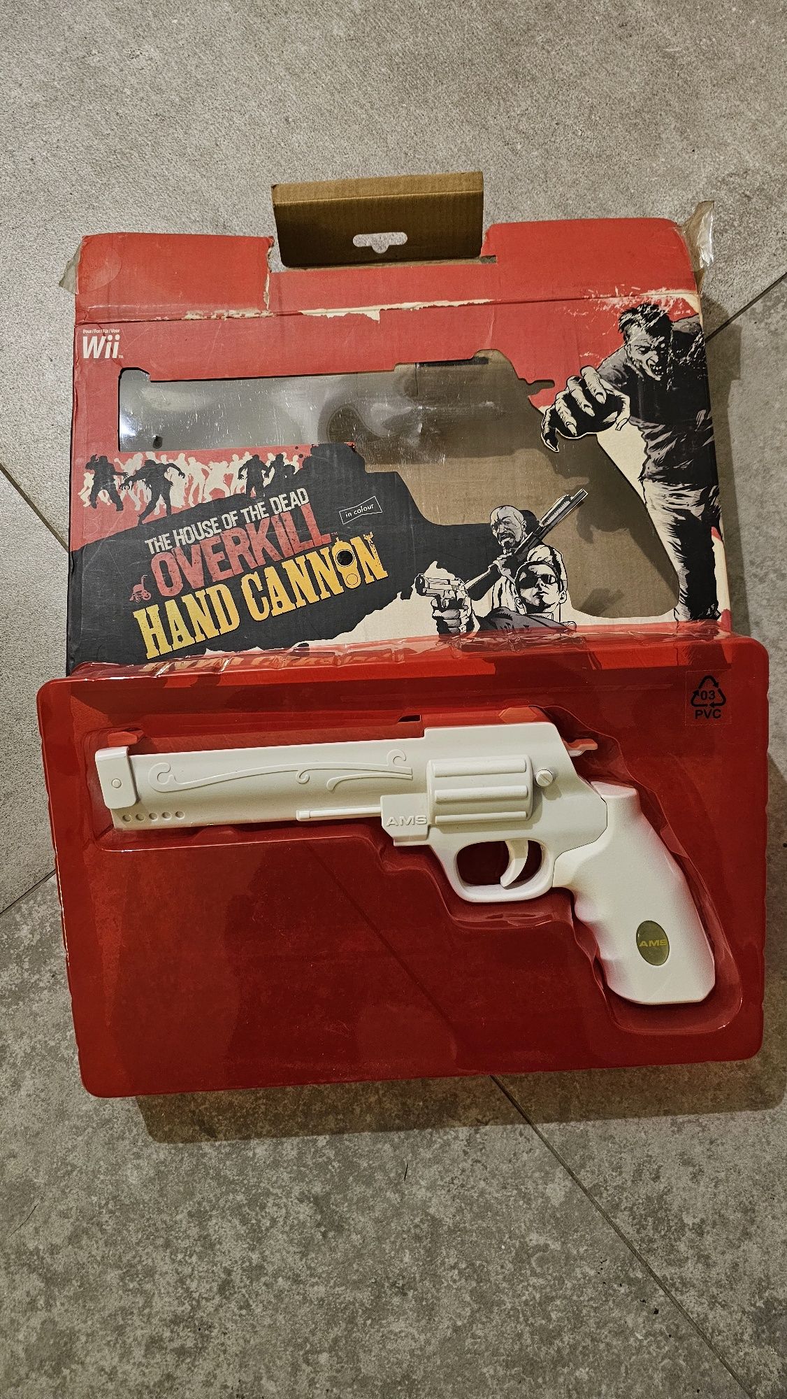 The house of dead overkill hand cannon pistolet wii