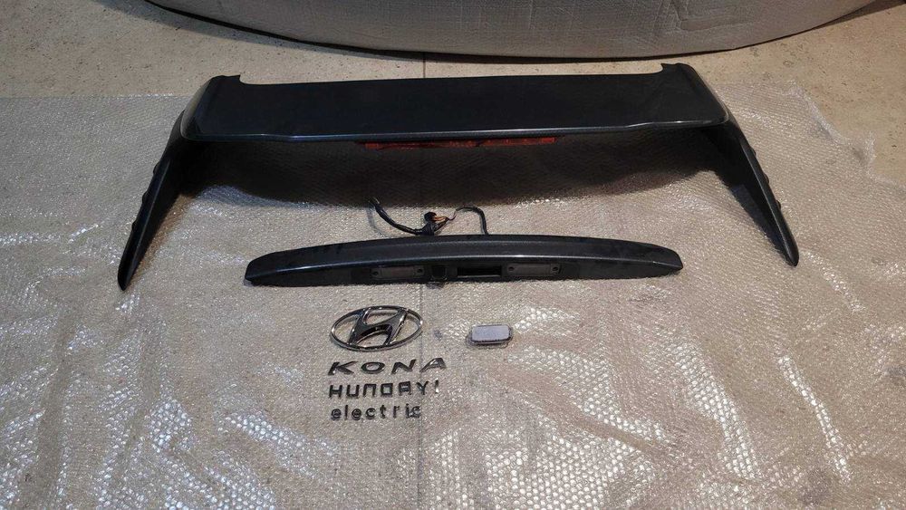 Спойлер, накладка багажника, эмблемы Hyundai Kona, Хюндай Кона