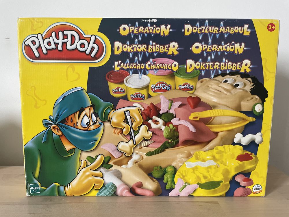 Nowy zestaw play doh Operacja