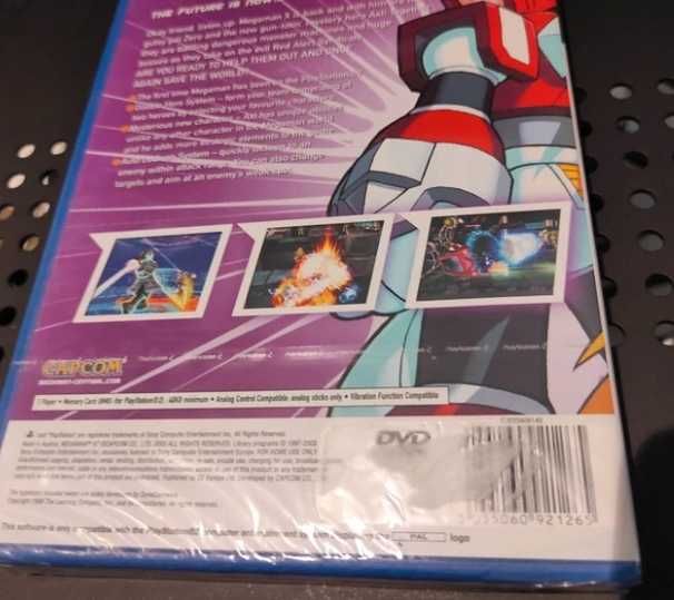 Megaman X 7 PAL PS2 (Novo selado)