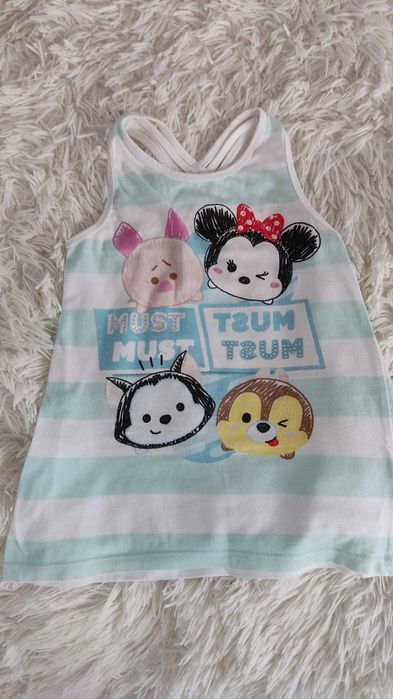 Bluzka na ramiączkach tsum tsum