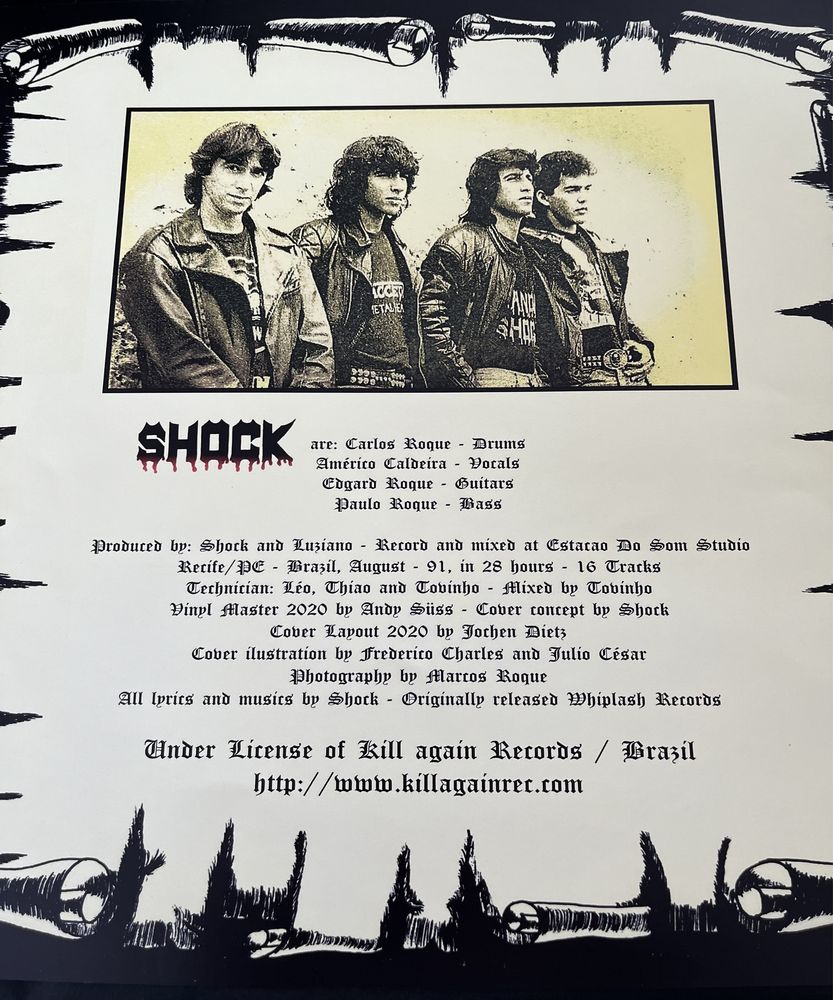 Shock - Heavy Metal We Salute You (Vinyl, 2020, Germany, NM, LP)