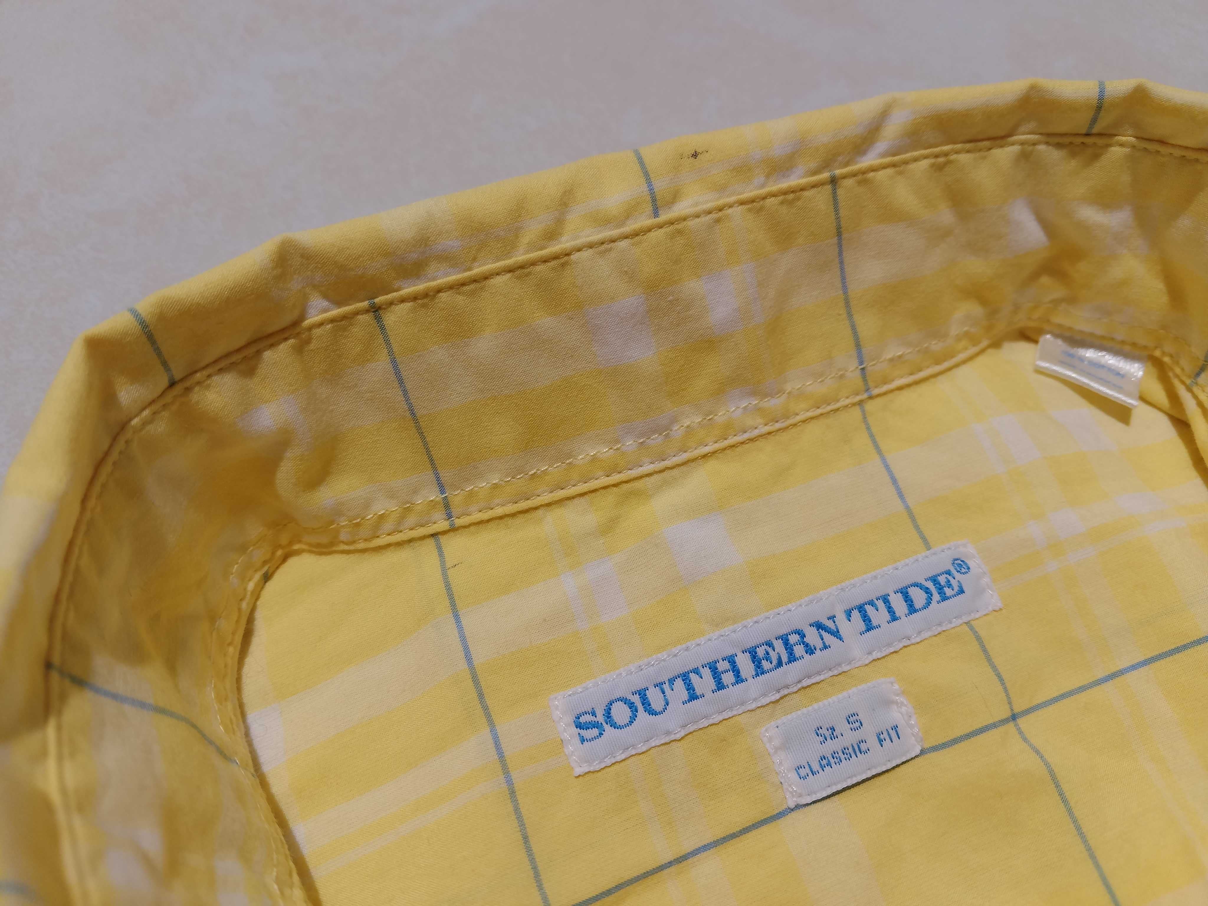 SOUTHERN TIDE USA - NOWA! z LOGO Koszula Męska rozmiar L