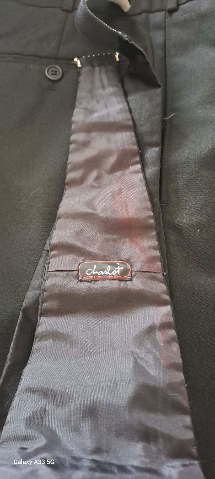 Fato/Smoking de homem completo preto para gala