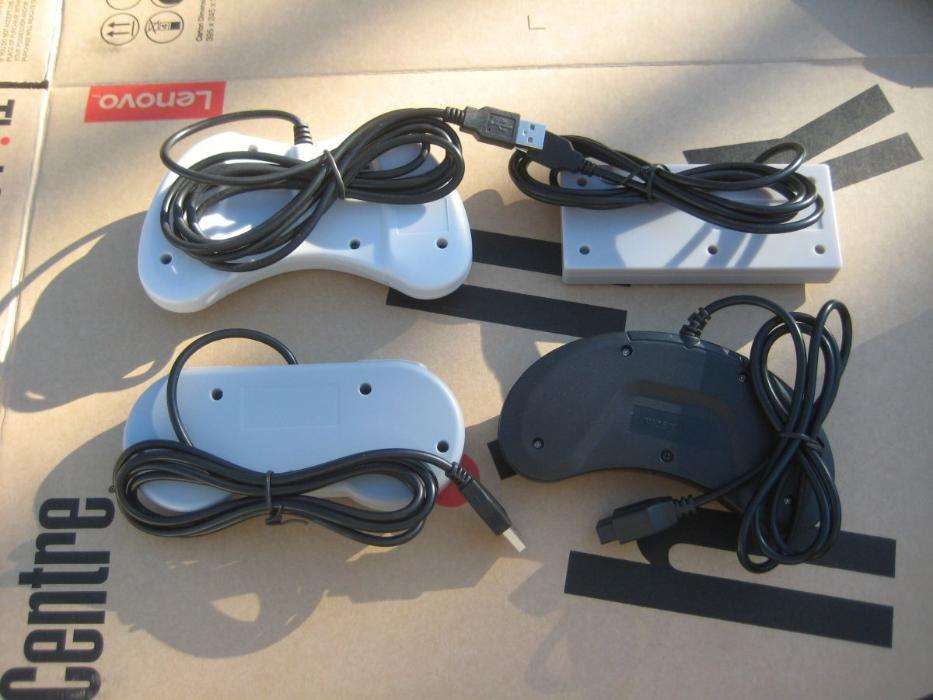 comandos usb novos tipo sega e nintendo