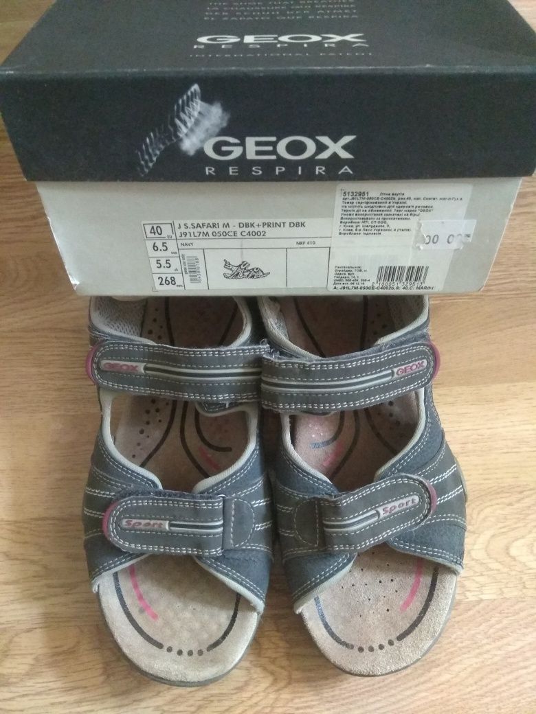 Сандалии ,босоножки Geox, 40 р.