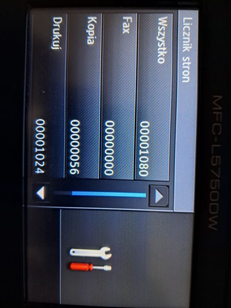 Brother mfc l5750dw jak nowy 1000 stron