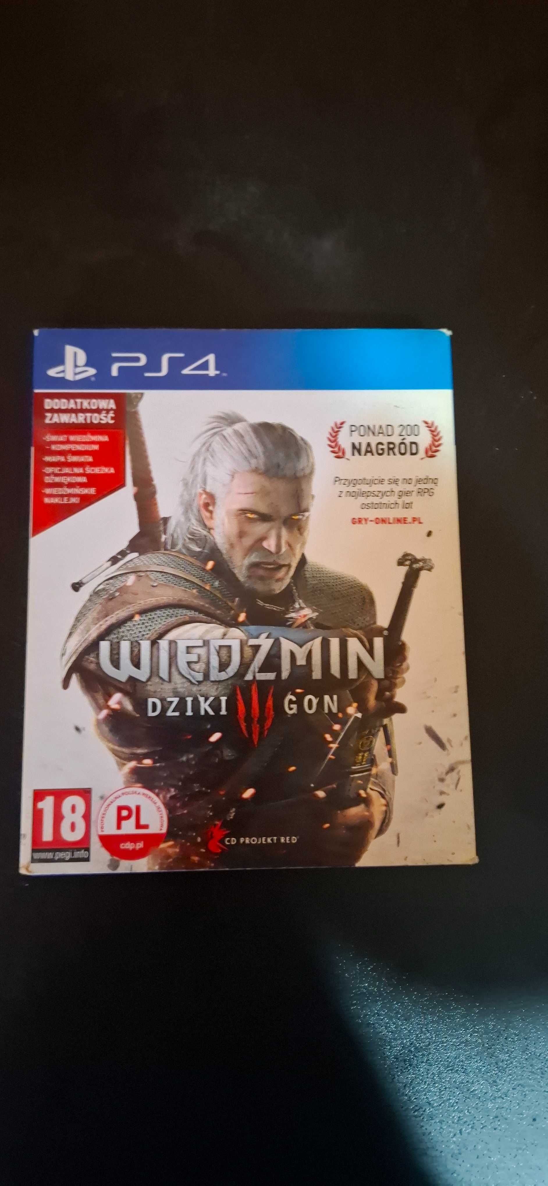 Zestaw gier wiedzmin i karty do gry w gwinta