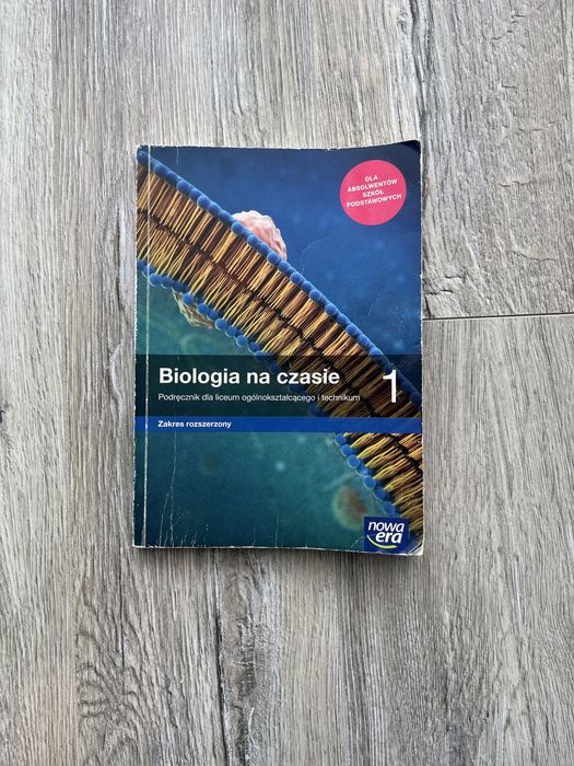 Biologia na czasie 1. Zakres rozszerzony