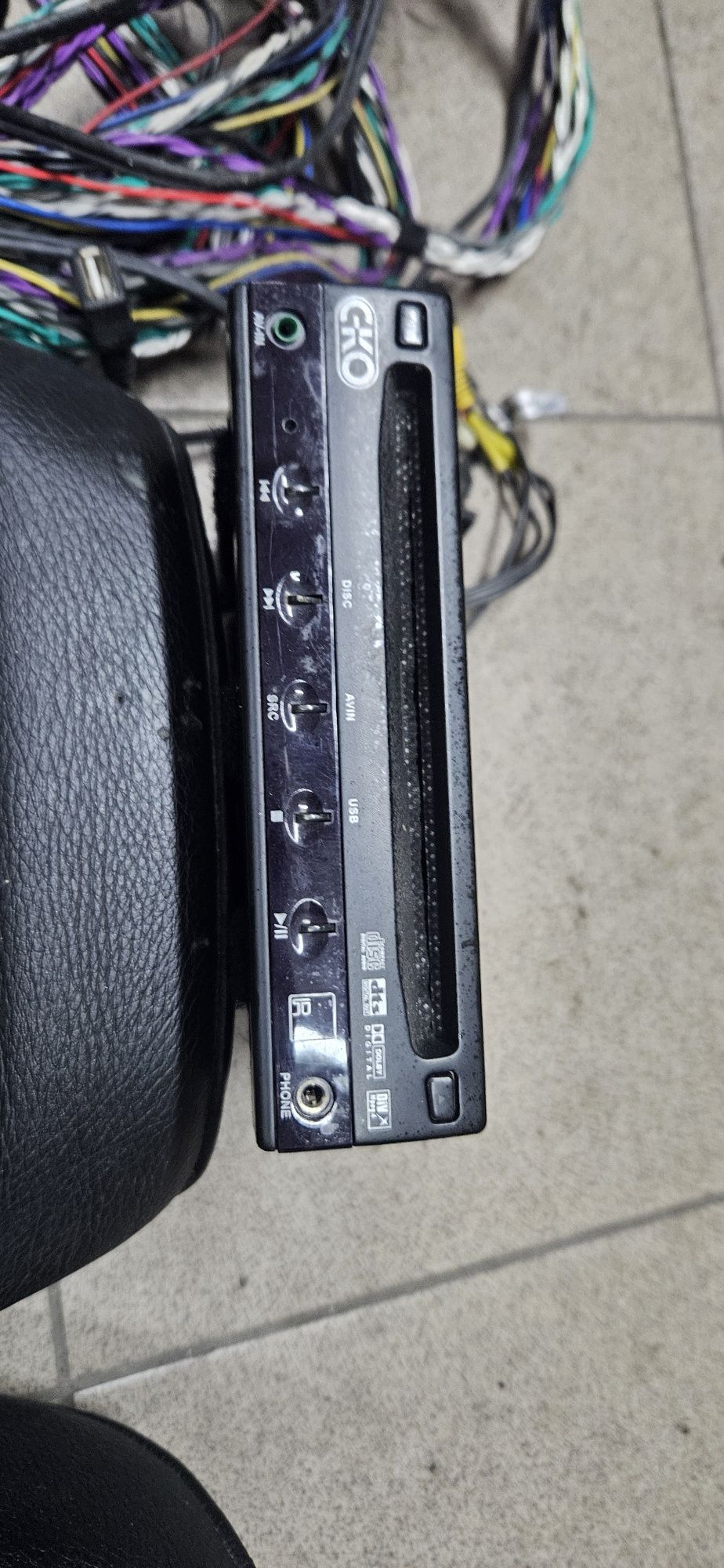 BMW Zagłówki Monitory DVD Zestaw x5
