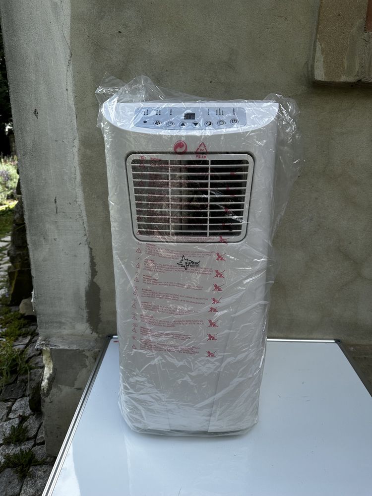 Nowy SUNTEC, przenośny klimatyzator, ECO, klasa A, 3w1, 2,6 KW, super!