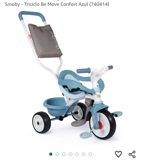 Triciclo smoby como novo