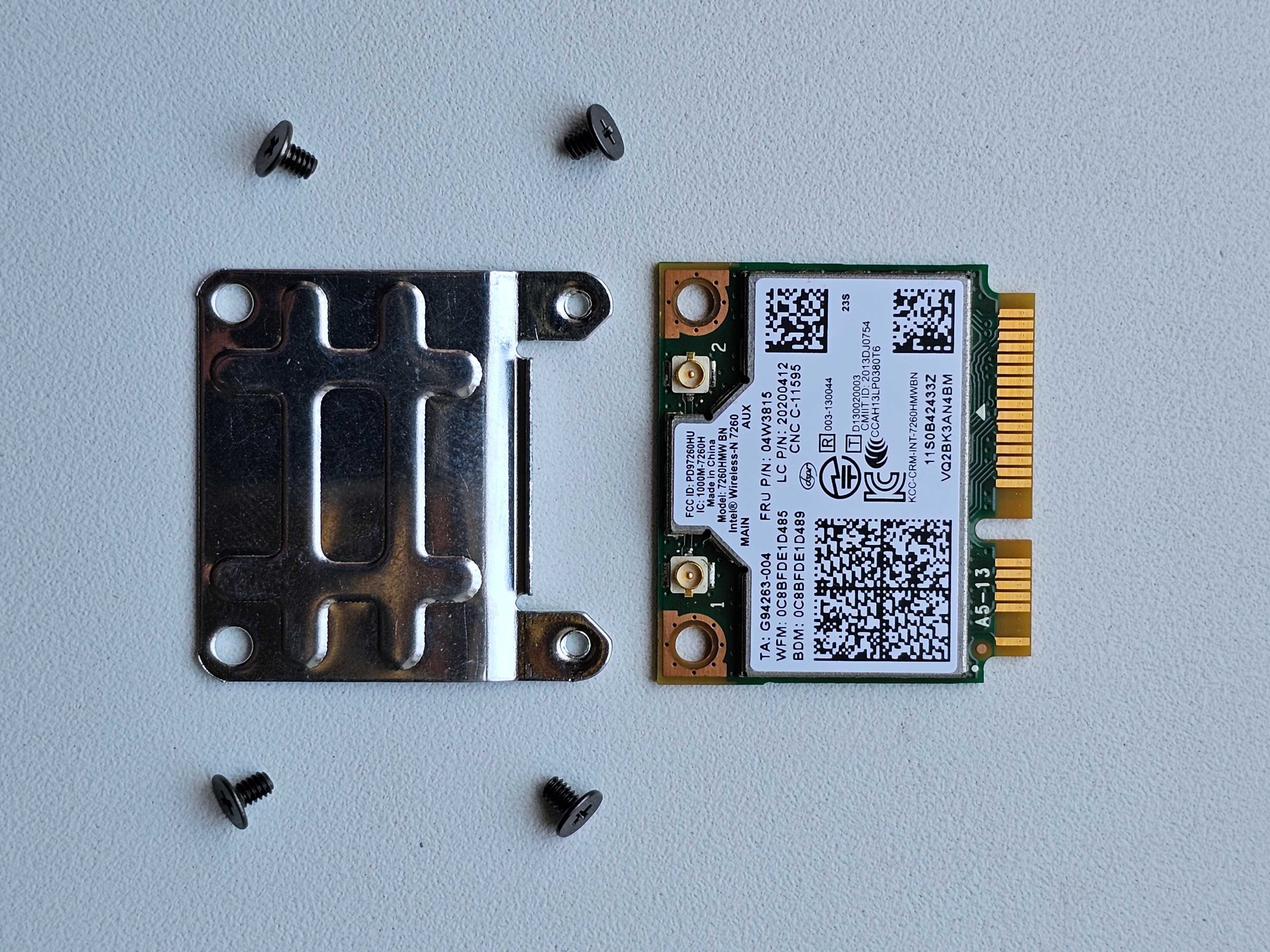 Wi-Fi адаптер Intel Wireless-N 7260 (Модель 7260HMW BN) Mini PCI-E