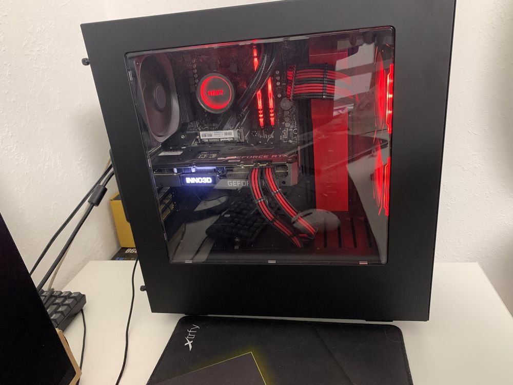 Комп’ютер Ryzen 5 5600, RTX 3070, 2tb SSD, 16gb ddr4 3733Mhz ПК