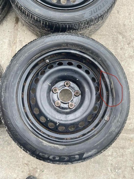 Диски з гумою Nissan R16 205/55