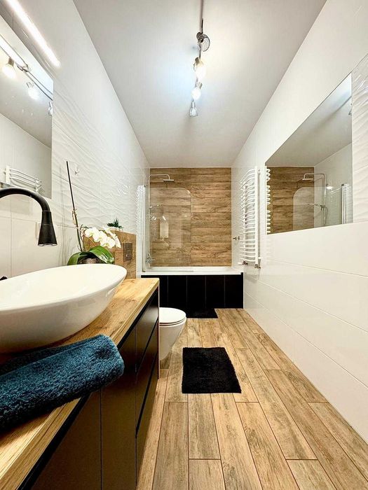 Mieszkanie na Zalesiu z dwoma tarasami