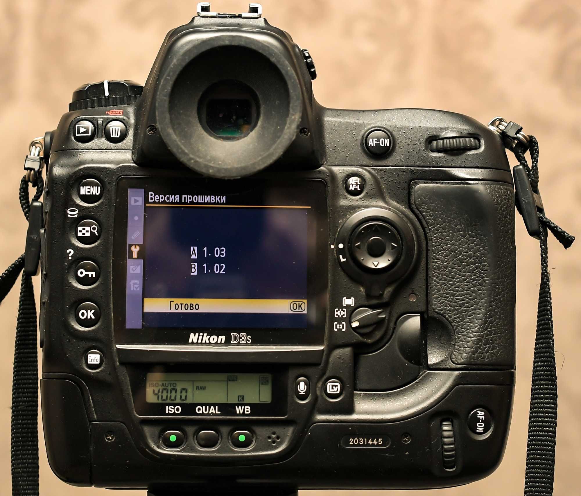 Nikon D3s Лучший репортажник всех времён! S/N2031445