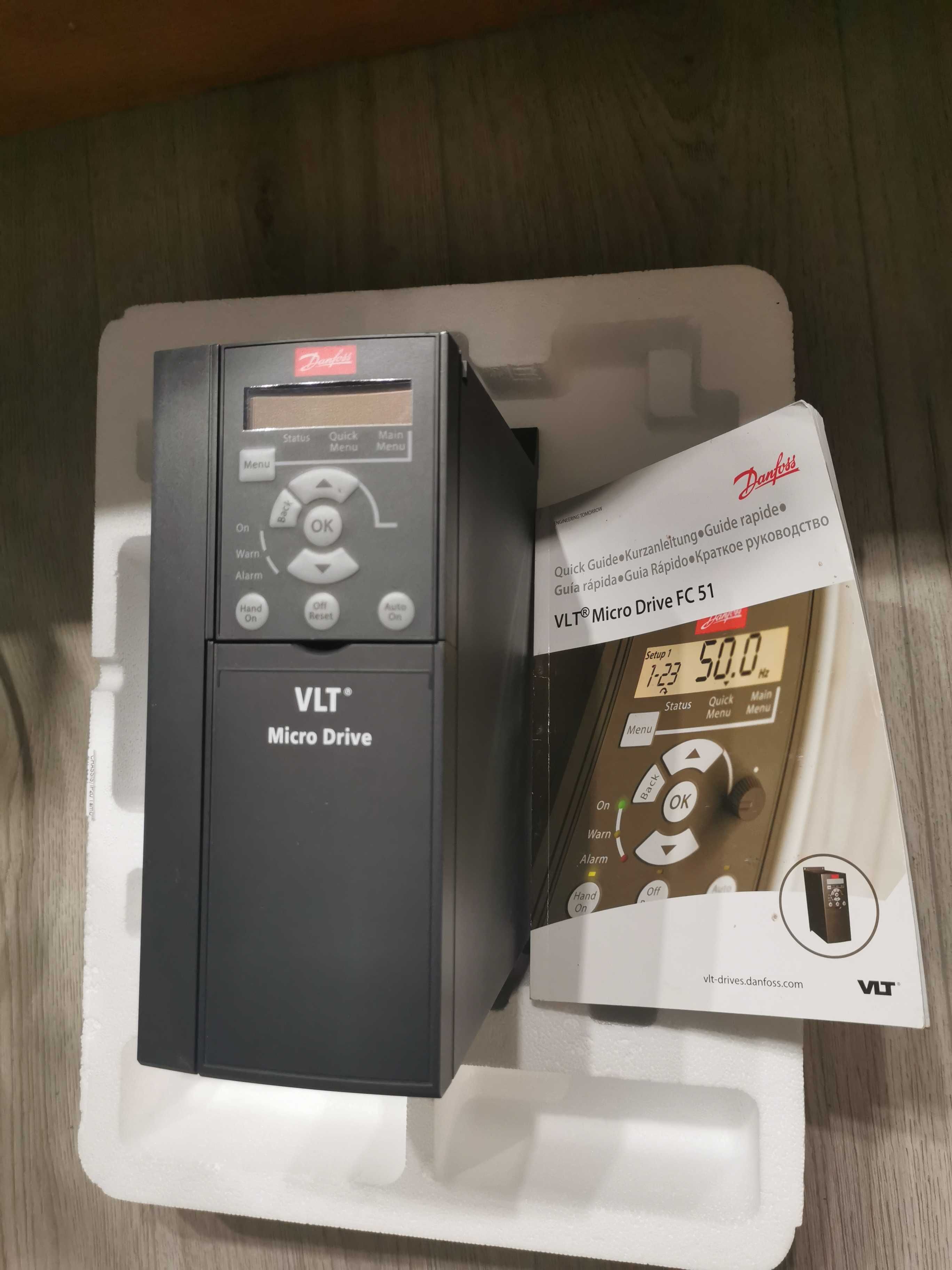 Danfoss vlt51 5.5 4 11 7.5 новий частотнік преобразователь частоты
