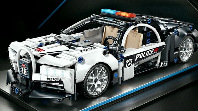 lego teсhnic Police 911 Лего поліція 911 Велика машина