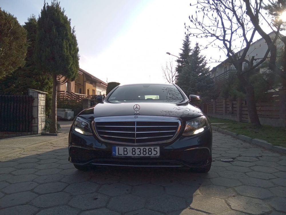 Mercedes Benz W213 klasa E 2.0 automat 150 PS. 9 G TRONIC - zamiana