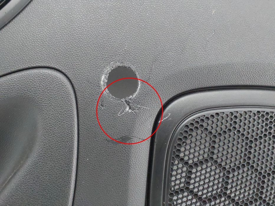 Forra porta / quartela trás esquerda RENAULT Zoe (BFM_)